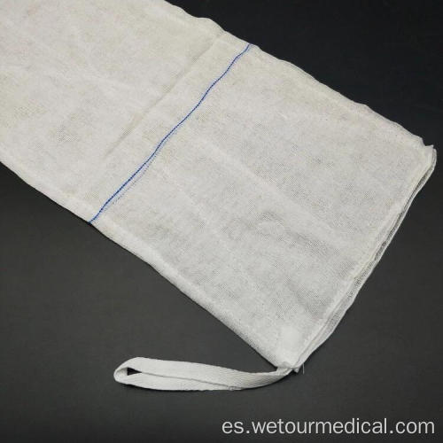 Esponja de gasa abdominal absorbente de laparotomía médica